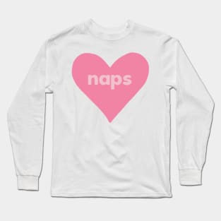 Naps Heart Long Sleeve T-Shirt